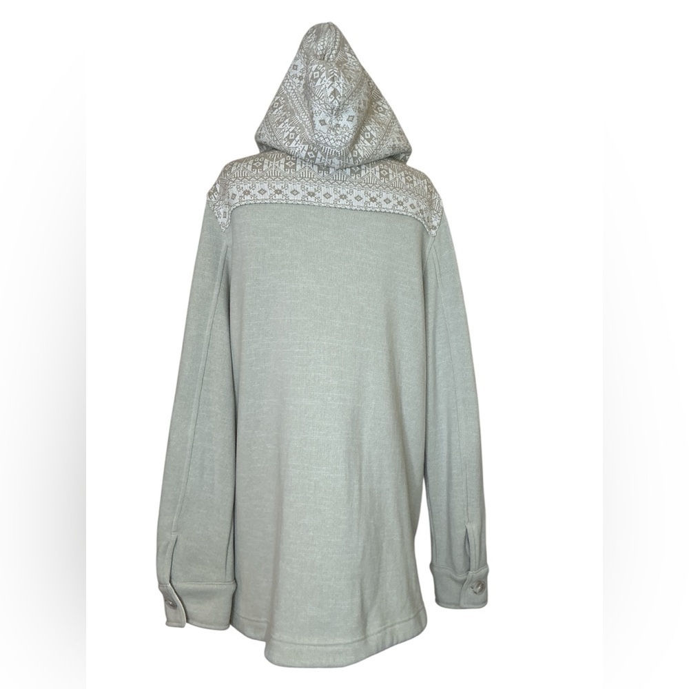 Patagonia Better Sweater Icelandic Cozy Hooded Button-Up Jacket in Cream Large - Picture 3 of 16